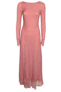 Alaïa Mesh Knit Long Dress