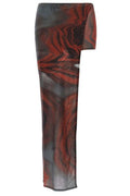 Jean Paul Gaultier The Blurry Roses Skort