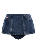 Diesel Denim Peplum Shorts