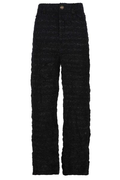 Balenciaga Tweed Metallic Thread Trousers