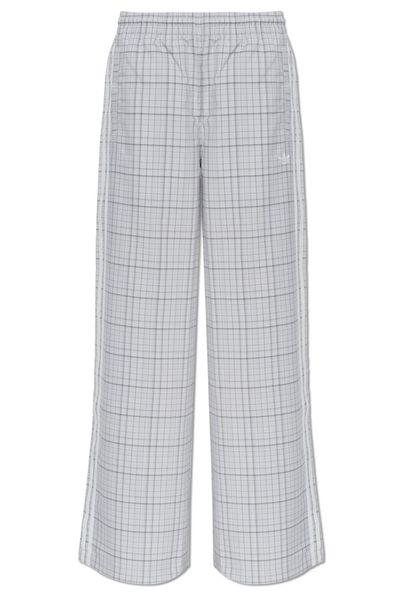 Adidas Originals Checked Wide-Leg Pants