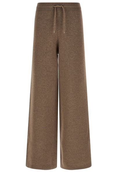 Agnona Wide-Leg Knitted Trousers