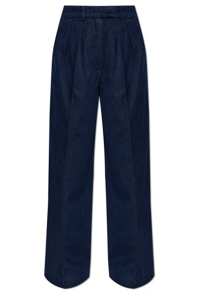 Anine Bing Lou High-Rise Wide-Leg Jeans