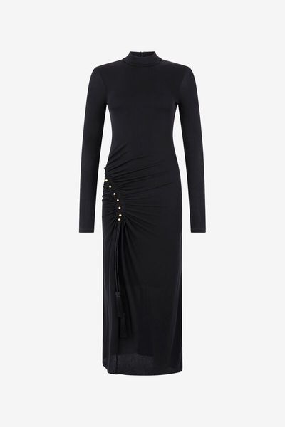 Roberto Cavalli Ruffled Long Dress