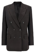 Tom Ford Double Breasted Satin Blazer