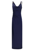 Versace Draped Long Dress