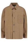 Saint Laurent Cassandre Button-Up Overshirt