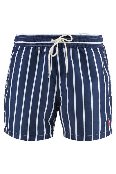 Polo Ralph Lauren Drawstring Straight Striped Shorts