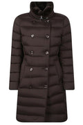 Moorer Double-Breasted High-Neck Down Coat