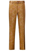 Dries Van Noten Belted Straight Leg Pants