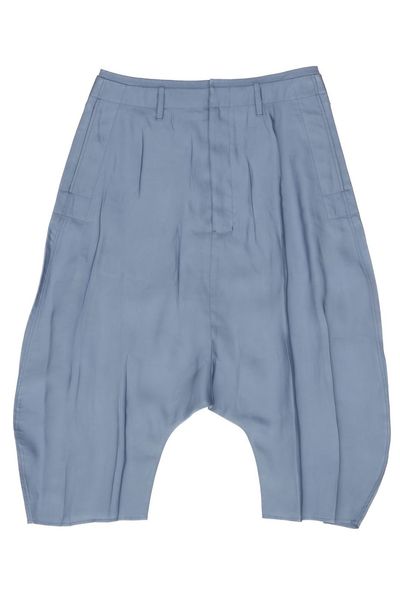 Lemaire Creased Dropped Crotch Bermuda Shorts