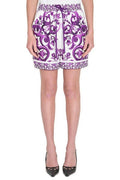 Dolce & Gabbana Majolica Printed Shorts