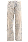 Diesel Logo-Patch Distressed Jeans