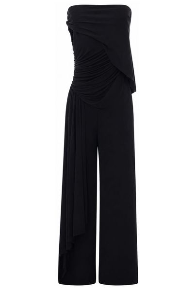 Lanvin Draped Strapless Jumpsuit