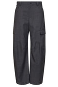 Brunello Cucinelli Barrel-Leg Pocket Detail Pants