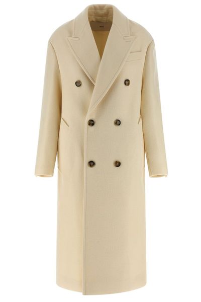 AMI Double Breasted Long Coat