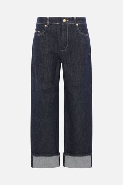 'S Max Mara Poggio Turn-Up Hem Jeans
