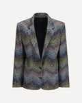 Missoni Sequined Zigzag Single-Breasted Blazer