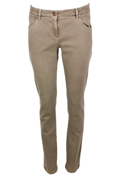 Brunello Cucinelli Low-Rise Straight-leg Slim-Cut Jeans