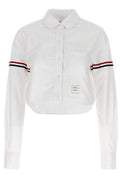 Thom Browne Cropped Button-Up Shirt