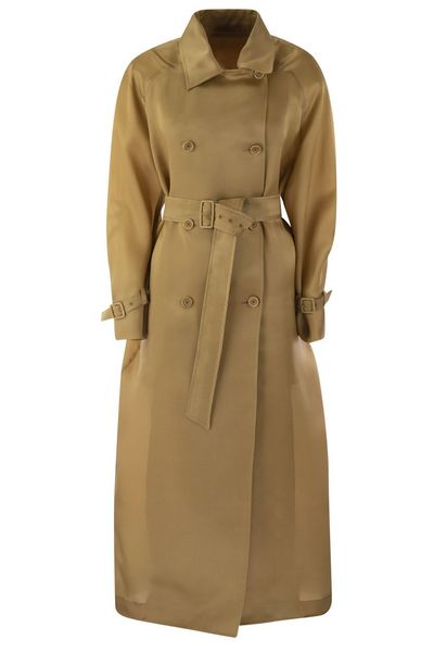 Max Mara Sacco Double-Breasted Belted Coat