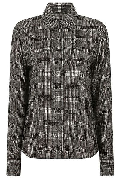 Ermanno Scervino Studded Check Shirt