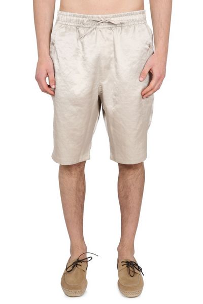 Needles Pocketed Drawstring Track Shorts