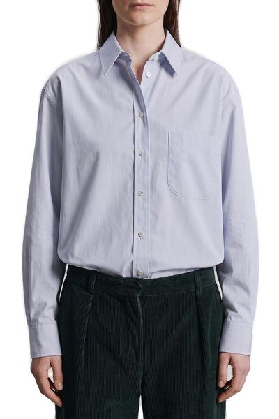 The Row Gavina Striped Shirt