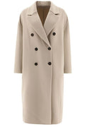 Brunello Cucinelli Double-Breasted Oversized Coat