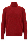 Brunello Cucinelli Knop Roll Neck Knitted Jumper