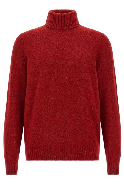 Brunello Cucinelli Knop Roll Neck Knitted Jumper