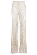 Roberto Cavalli Ray Devoré Print Trousers