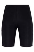Dsquared2 High-Waist Logo-Tape Stretched Shorts