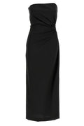 Max Mara Silva Gathered Strapless Dress