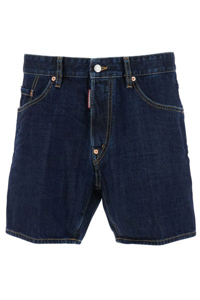 Dsquared2 Logo Patch Contrast Stitched Shorts