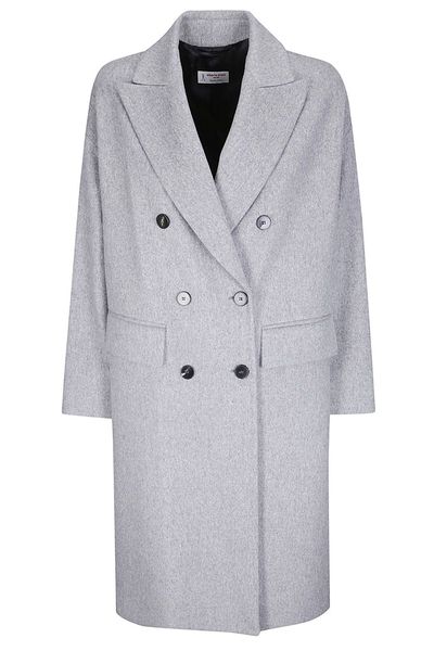 Alberto Biani Double-Breasted Oversized Coat