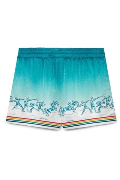 Casablanca Tennis Print Shorts