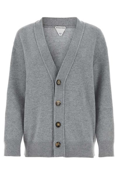 Bottega Veneta Patch-Detailed Buttoned Cardigan