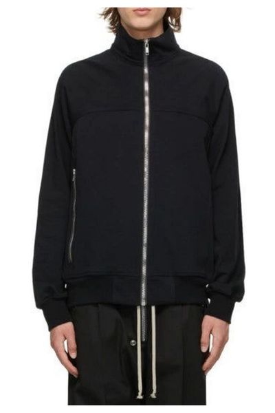 Rick Owens High-Neck Zipped Sweatshirt
