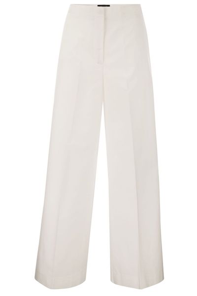 Fabiana Filippi Wide-Leg Pleated Tailored Trousers