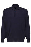Brunello Cucinelli Long-Sleeved Knitted Polo Shirt