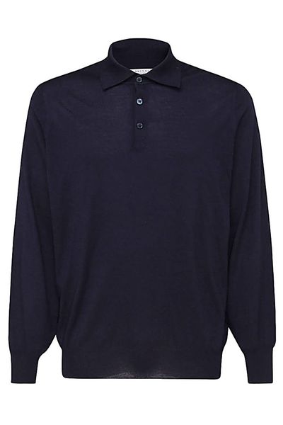 Brunello Cucinelli Long-Sleeved Knitted Polo Shirt