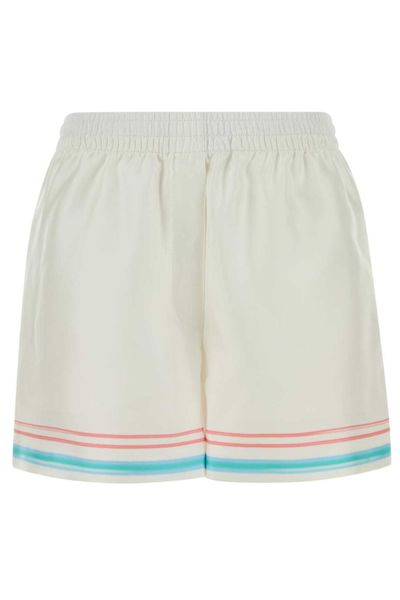 Casablanca Dance Joy Logo Trim Shorts