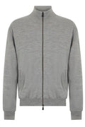 Fedeli Zip High-Neck Cardigan