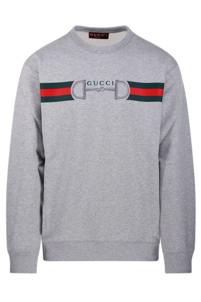 Gucci Logo Printed Jersey Sweatshirt