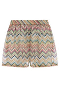 Missoni Zigzag-Knit Elasticated-Waistband Shorts