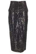 Al Duca D'aosta 1902 Sequin Lace Midi Skirt