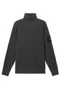 Stone Island Logo Patch Turtleneck Jumper