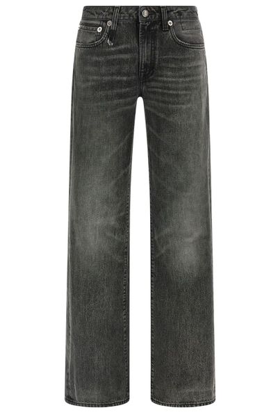 R13 Effie Faded-Effect Jeans