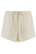 THE GREAT. Drawstring Cotton Shorts
